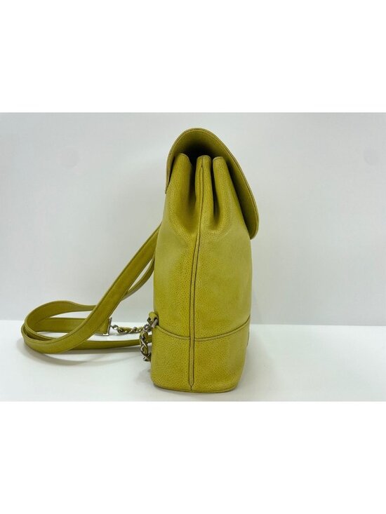 Chanel Backpack Yellow main image 3